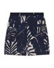 Emporio Armani Emporio Armani Bermuda Palm Leaf Linen Blend Shorts - 2