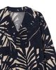 Emporio Armani Emporio Armani Blouson Palm Leaf Linen Blend Jacket - 4
