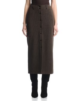 Emporio Armani Emporio Armani Button Front Midi Skirt