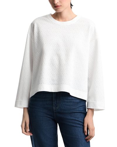 Emporio Armani Emporio Armani Chevron Jacquard Jersey Sweater