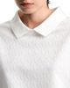 Emporio Armani Emporio Armani Chevron Jacquard Jersey Top - 4