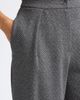 Emporio Armani Emporio Armani Chevron Jacquard Wide Leg Pants - 5