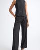 Emporio Armani Emporio Armani Chevron Jersey Wide Leg Pants - 2