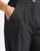 Emporio Armani Emporio Armani Chevron Jersey Wide Leg Pants - 5