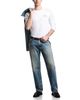 Emporio Armani Emporio Armani Comfort Fit Pure Cotton Jeans in Medium Blue Denim - 2