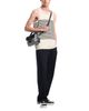 Emporio Armani Emporio Armani Cotton & Linen Stripe Crewneck Tank Top - 2