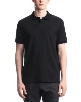 Emporio Armani Emporio Armani Cotton Johnny Collar Polo Shirt