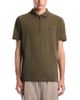 Emporio Armani Emporio Armani Cotton Pique Zip Polo Shirt - 1