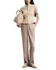 Emporio Armani Emporio Armani Crepe Twill Elasticized Waist Straight Pants - 2