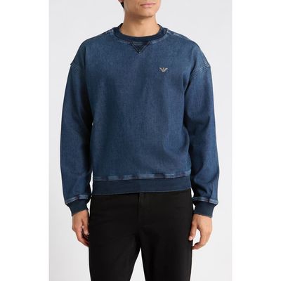 Emporio Armani Emporio Armani Denim Sweatshirt 