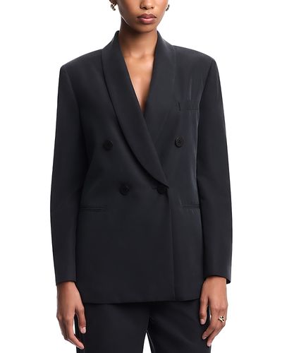 Emporio Armani Emporio Armani Double Breasted Shawl Lapel Blazer
