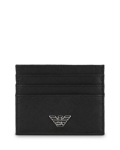 Emporio Armani Emporio Armani Eagle Plated Credit Card Holder