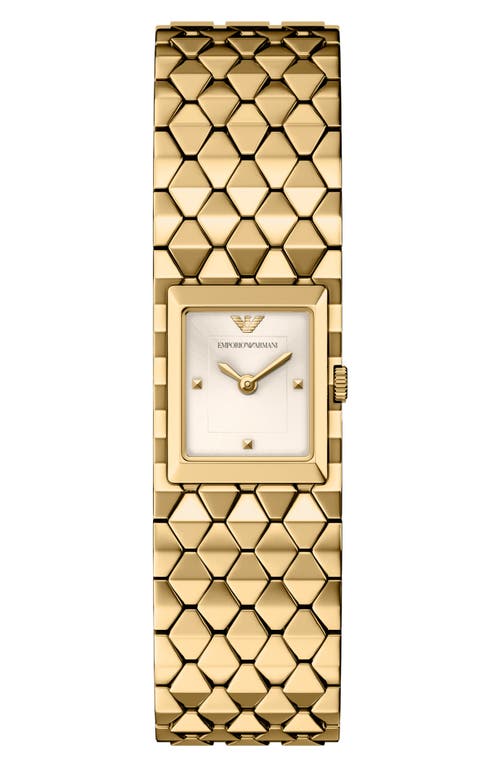 Emporio Armani Emporio Armani Embedded Case Bracelet Watch, 20mm x 31mm