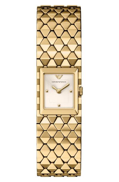 Emporio Armani Emporio Armani Embedded Case Bracelet Watch, 20mm x 31mm