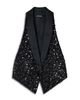 Emporio Armani Emporio Armani Embellished Georgette Vest - 5