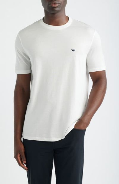 Emporio Armani Emporio Armani Embroidered Logo T-Shirt