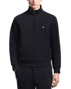 Emporio Armani Emporio Armani Essential Double Jersey Zip Up Sweatshirt