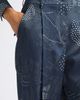 Emporio Armani Emporio Armani Floral Crepon Pleated Tapered Pants - 5