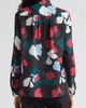 Emporio Armani Emporio Armani Floral Tie Neck Crepe Shirt - 3