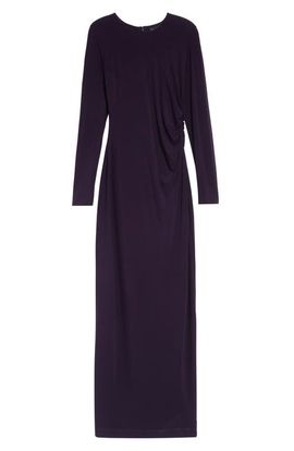 Emporio Armani Emporio Armani Jersey Long Sleeve Maxi Dress