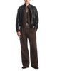 Emporio Armani Emporio Armani Leather Stand Collar Blouson Jacket - 2