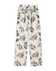 Emporio Armani Emporio Armani Linen Flower Print Pants - 3