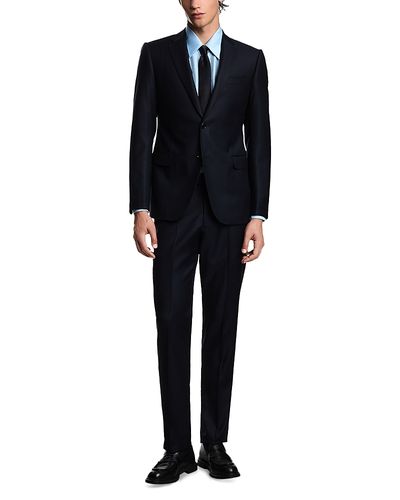 Emporio Armani Emporio Armani M Line Slim Fit Herringbone Wool Suit