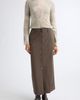 Emporio Armani Emporio Armani Melange Button Midi Skirt - 2
