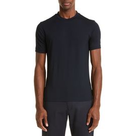 Emporio Armani Emporio Armani Men's Navy Stretch Viscose T-Shirt 