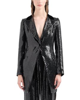 Emporio Armani Emporio Armani Micro Sequin Blazer