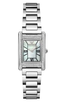 Emporio Armani Emporio Armani Mother-of-Pearl Bracelet Watch, 32mm