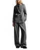 Emporio Armani Emporio Armani Mouline Crepe Wool Trousers - 2