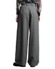 Emporio Armani Emporio Armani Mouline Crepe Wool Trousers - 3