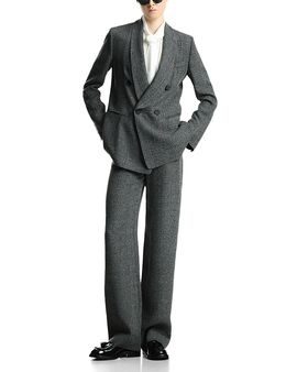 Emporio Armani Emporio Armani Mouline Double Breasted Blazer