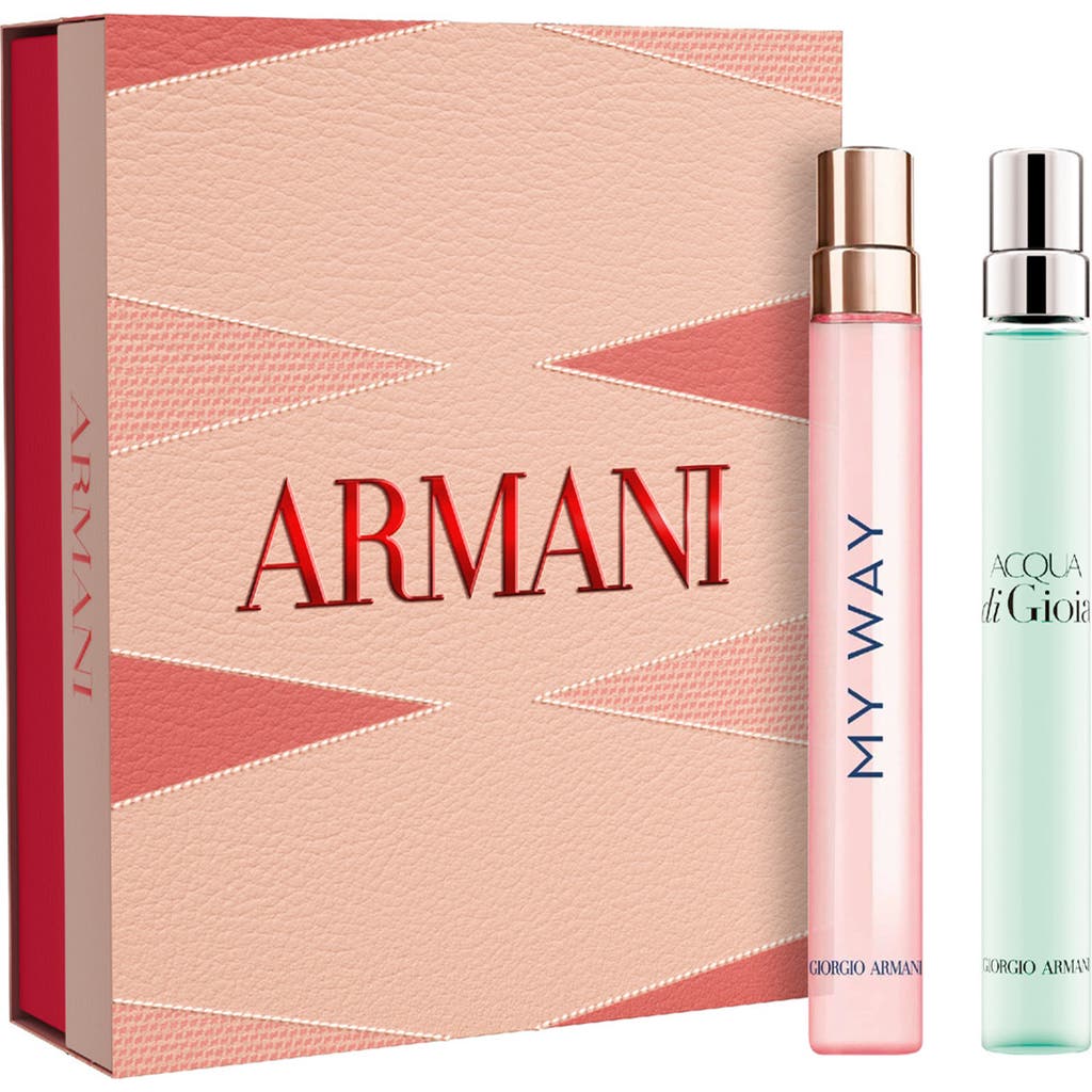 Emporio Armani Emporio Armani My Way & Acqua di Gioia Eau de Parfum Travel Sprays Set 