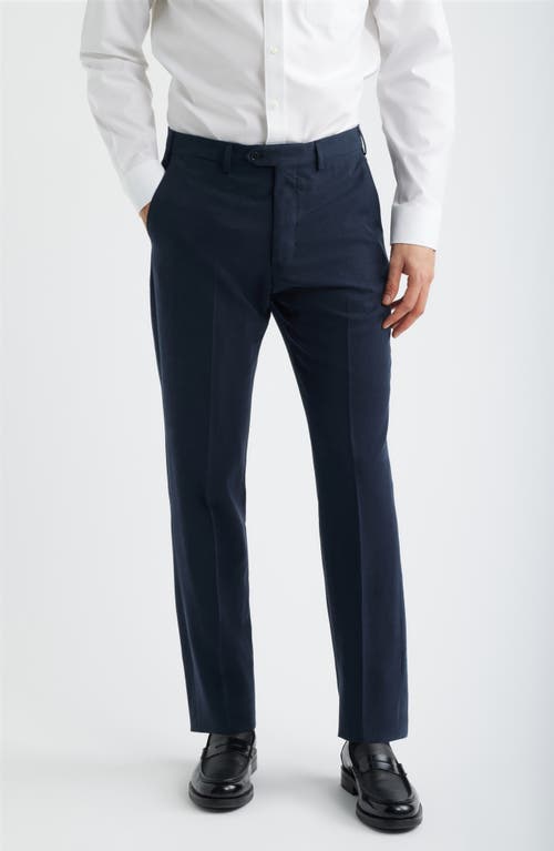 Emporio Armani Emporio Armani Navy Flat Front Suit Pants 