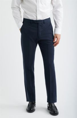 Emporio Armani Emporio Armani Navy Flat Front Suit Pants 