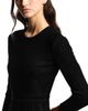 Emporio Armani Emporio Armani Ottoman Chenille Midi Dress - 3