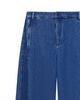 Emporio Armani Emporio Armani Oversized Pinstriped Jeans in Medium Blue Denim - 2