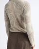 Emporio Armani Emporio Armani Paisley Print Alpaca Blend Mock Neck Sweater - 3
