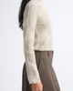 Emporio Armani Emporio Armani Paisley Print Alpaca Blend Mock Neck Sweater - 4