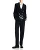 Emporio Armani Emporio Armani Pinstripe Wool Blend Blazer - 1