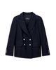 Emporio Armani Emporio Armani Pinstripe Wool Blend Blazer - 4