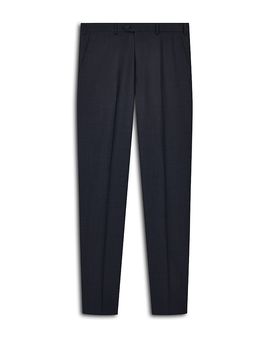 Emporio Armani Emporio Armani Regular Fit Blue Melange Trousers