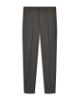 Emporio Armani Emporio Armani Regular Fit Brown Melange Wool Trousers - 1