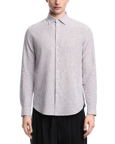 Emporio Armani Emporio Armani Regular Fit Classic Collar Shirt