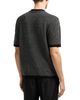 Emporio Armani Emporio Armani Regular Fit Geometric Jacquard Short Sleeve Sweater - 3