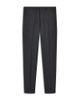 Emporio Armani Emporio Armani Regular Fit Grey Melange Wool Trousers - 1