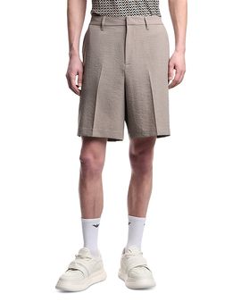 Emporio Armani Emporio Armani Regular Fit Khaki Bermuda Shorts