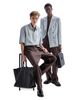 Emporio Armani Emporio Armani Regular Fit Short Sleeve Zip Linen Shirt - 2